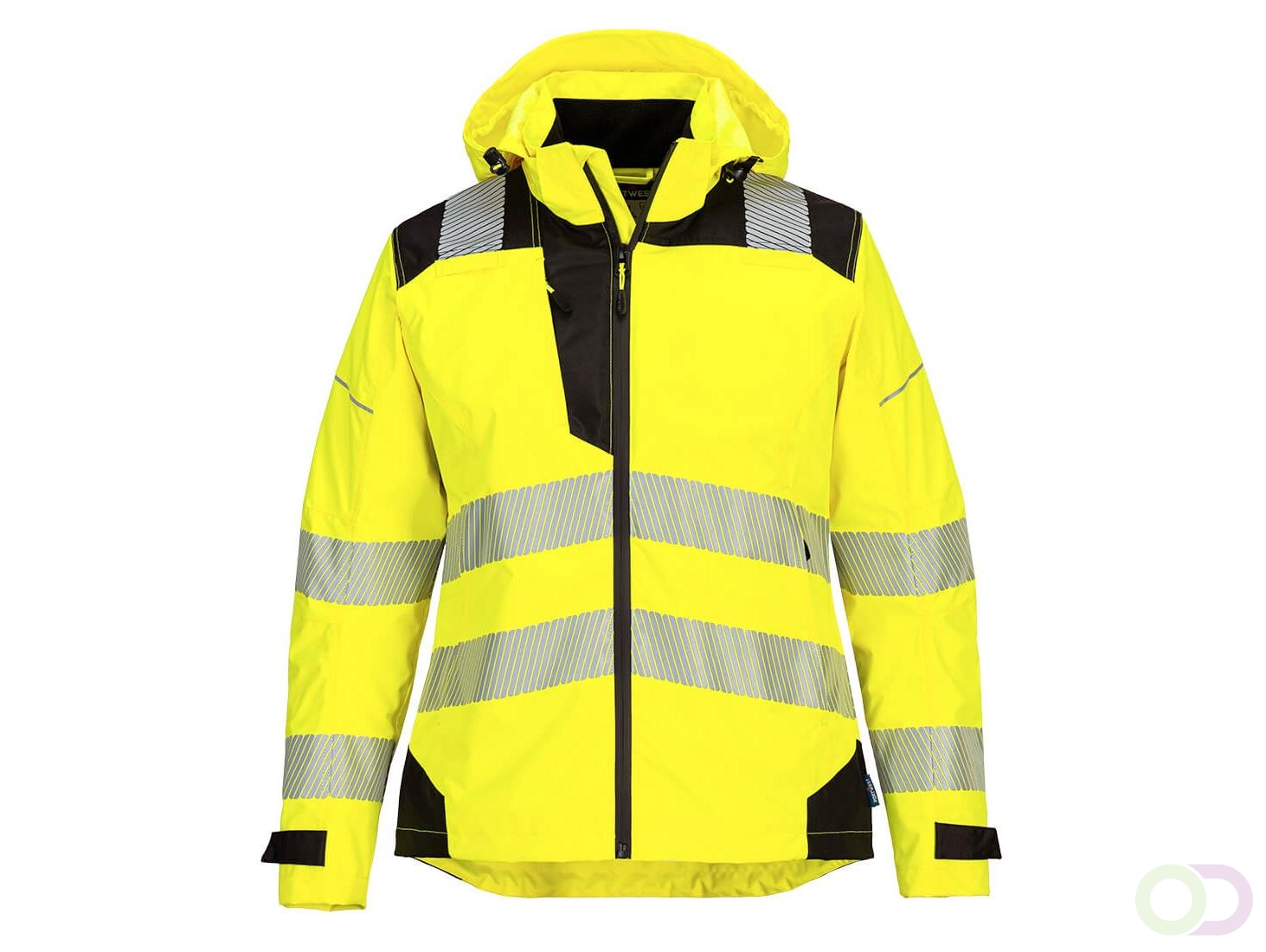 PW3 Hi-Vis Dames Regenbroek maat XL, YeBk