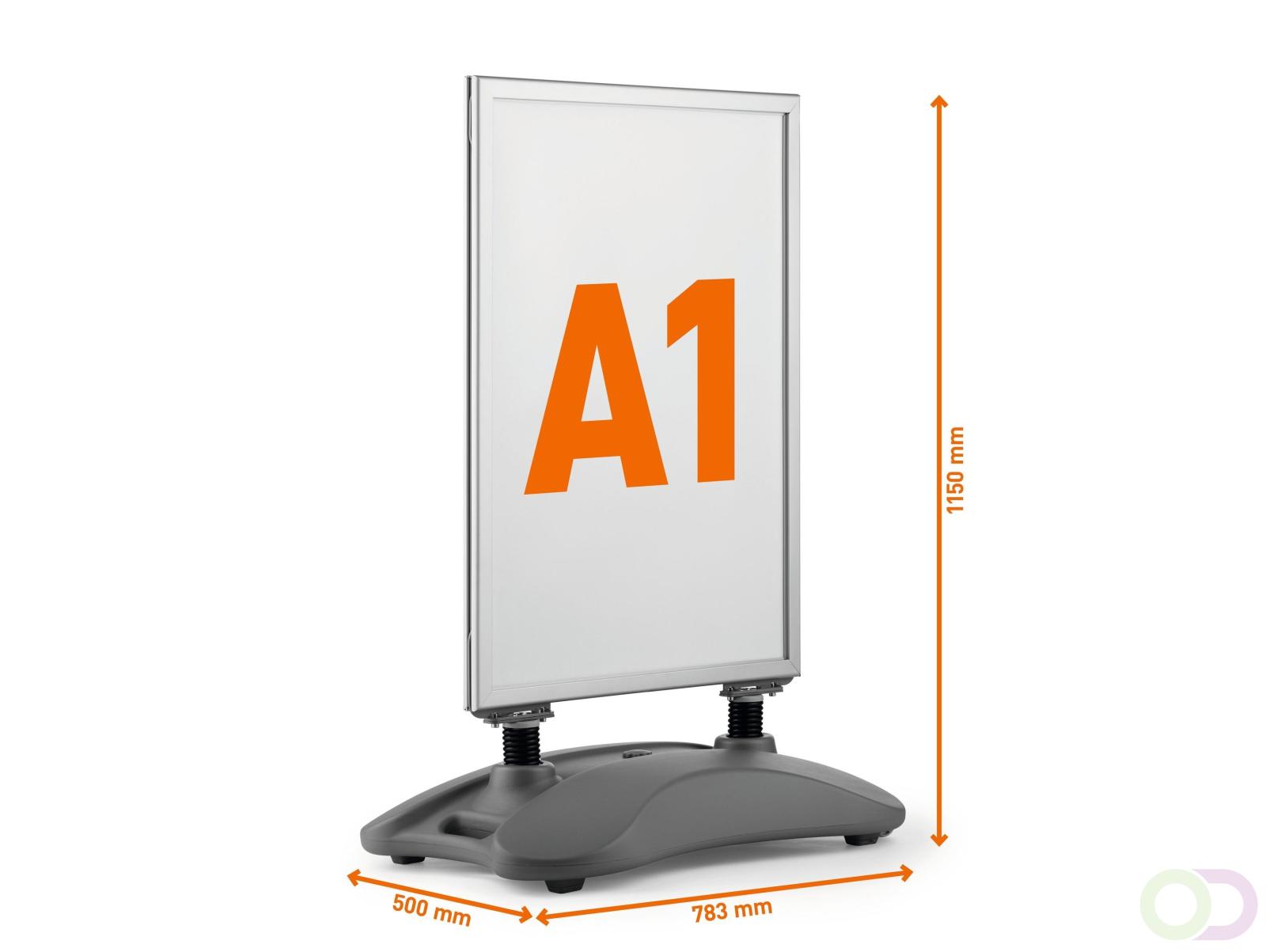 Stoepbord HEAVY BASE OUTDOOR A1