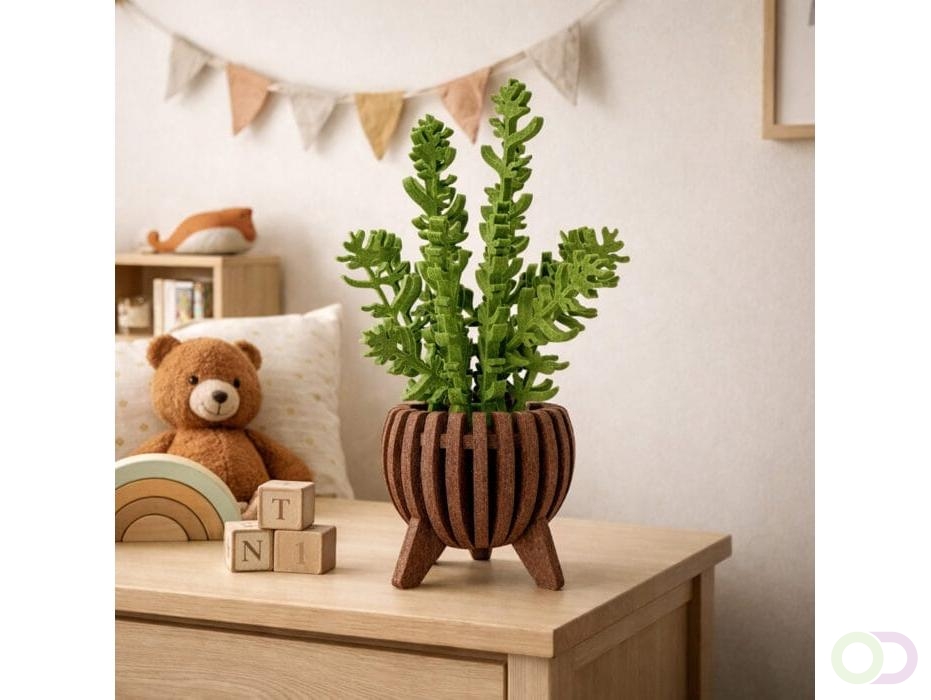 Struik akoestiekdempende plant