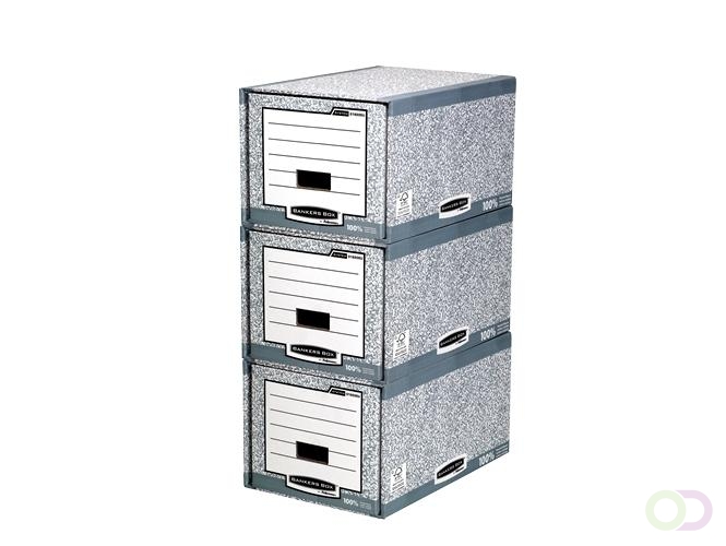 Archieflade Bankers Box A4 System A4 grijs