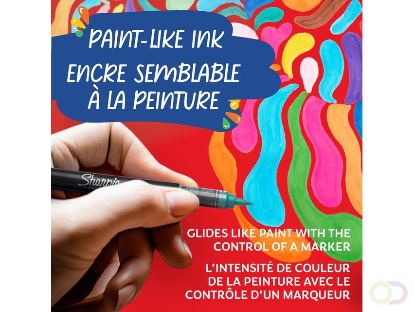 Creatieve marker Sharpie assorti blister à 12 stuks